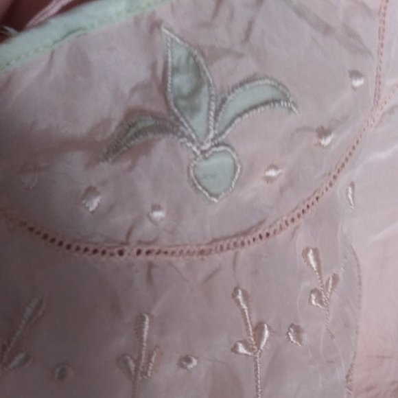 Vintage Trillium silk Underthings teddy romper FLAWS - Picture 8 of 16